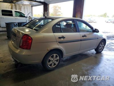 Trzecie zdjęcie samochodu z tyłu: 2009 HYUNDAI ACCENT GLS VIN:KMHCM46C99U306075 - miniatura