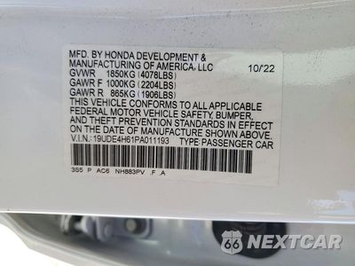 Zdjęcie 12 z 12 samochodu: 2023 ACURA INTEGRA A-SPEC TECH VIN:19UDE4H61PA011193 - miniatura