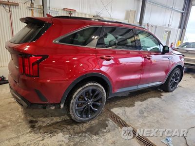 Trzecie zdjęcie samochodu z tyłu: 2021 KIA SORENTO SX VIN:5XYRKDLF1MG024686 - miniatura
