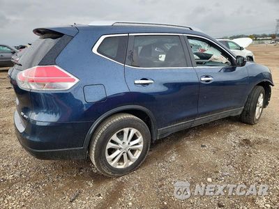 Trzecie zdjęcie samochodu z tyłu: 2015 NISSAN ROGUE SV VIN:KNMAT2MV6FP567486 - miniatura