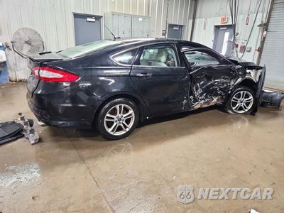 Trzecie zdjęcie samochodu z tyłu: 2015 FORD FUSION TITANIUM PHEV VIN:3FA6P0SU0FR201109 - miniatura