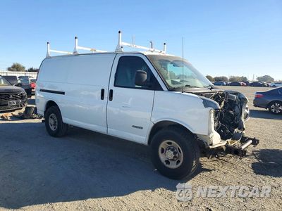 Czwarte zdjęcie samochodu z boku: 2005 CHEVROLET EXPRESS G2500 VIN:1GCGG25V051236952 - miniatura