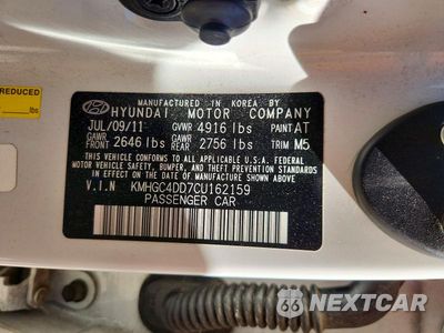 Zdjęcie 12 z 12 samochodu: 2012 HYUNDAI GENESIS 3.8L VIN:KMHGC4DD7CU162159 - miniatura