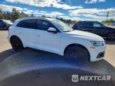 Czwarte zdjęcie samochodu z boku: 2018 AUDI Q5 PREMIUM PLUS VIN:WA1BNAFY2J2003236 - miniatura