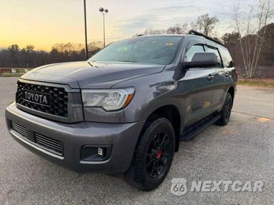 Drugie zdjęcie samochodu z przodu: 2021 TOYOTA SEQUOIA TRD PRO VIN:5TDEY5B10MS182254 - miniatura