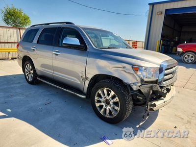Czwarte zdjęcie samochodu z boku: 2008 TOYOTA SEQUOIA LIMITED VIN:5TDZY68A98S006291 - miniatura