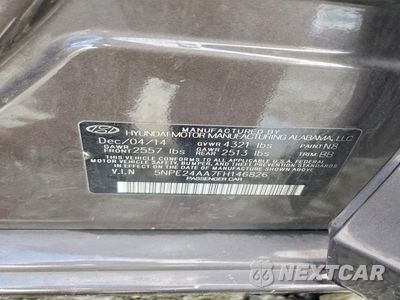 Zdjęcie 12 z 12 samochodu: 2015 HYUNDAI SONATA ECO VIN:5NPE24AA7FH146826 - miniatura