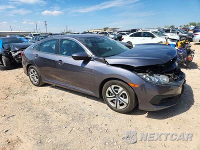 Czwarte zdjęcie samochodu z boku: 2018 HONDA CIVIC LX VIN:2HGFC2F54JH547691 - miniatura