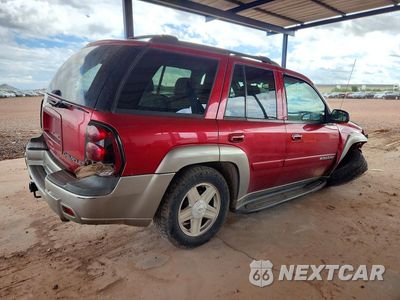 Trzecie zdjęcie samochodu z tyłu: 2002 CHEVROLET TRAILBLAZER VIN:1GNDT13S222341961 - miniatura
