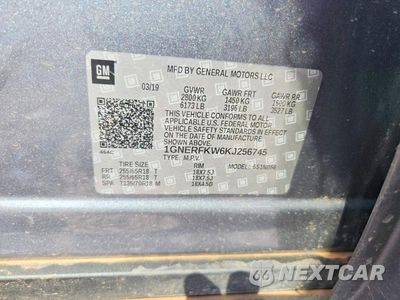 Zdjęcie 13 z 13 samochodu: 2019 CHEVROLET TRAVERSE LS VIN:1GNERFKW6KJ256745 - miniatura