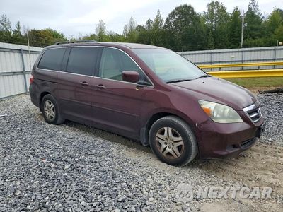 Czwarte zdjęcie samochodu z boku: 2007 HONDA ODYSSEY EXL VIN:5FNRL38767B044551 - miniatura