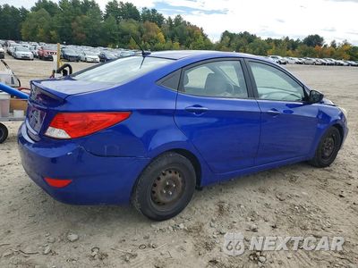 Trzecie zdjęcie samochodu z tyłu: 2014 HYUNDAI ACCENT GLS VIN:KMHCT4AE2EU714620 - miniatura