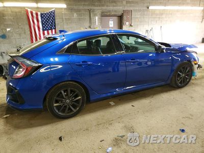 Trzecie zdjęcie samochodu z tyłu: 2020 HONDA CIVIC EXL VIN:SHHFK7H88LU410217 - miniatura