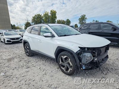 Czwarte zdjęcie samochodu z boku: 2022 HYUNDAI TUCSON SEL VIN:5NMJCCAE7NH057293 - miniatura
