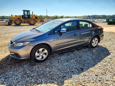 2013 HONDA CIVIC LX 19XFB2F53DE048611 - główne zdjęcie licytacji z USA - miniatura