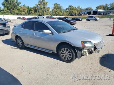 Czwarte zdjęcie samochodu z boku: 2010 MITSUBISHI GALANT FE VIN:4A32B2FF2AE010153 - miniatura