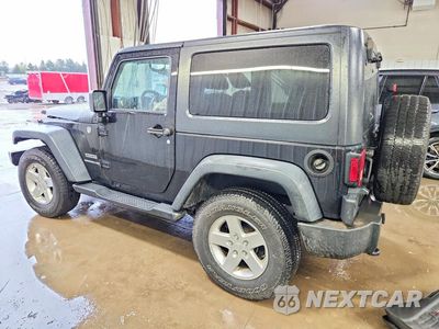 Drugie zdjęcie samochodu z przodu: 2015 JEEP WRANGLER SPORT VIN:1C4AJWAG4FL584300 - miniatura