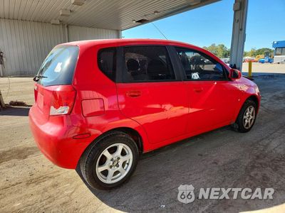 Trzecie zdjęcie samochodu z tyłu: 2008 CHEVROLET AVEO BASE VIN:KL1TD66638B033842 - miniatura