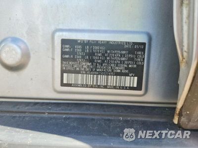 Zdjęcie 13 z 13 samochodu: 2013 SUBARU OUTBACK 2.5I LIMITED VIN:4S4BRBKC5D3274537 - miniatura