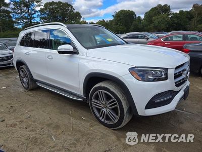 Czwarte zdjęcie samochodu z boku: 2021 MERCEDES-BENZ GLS 450 4MATIC VIN:4JGFF5KE0MA469194 - miniatura