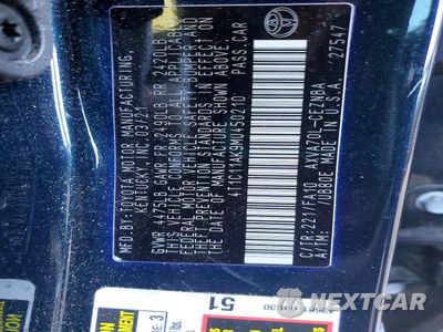 Zdjęcie 12 z 12 samochodu: 2021 TOYOTA CAMRY LE VIN:4T1C11AK9MU450210 - miniatura
