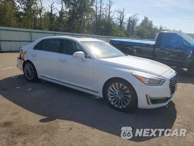 Czwarte zdjęcie samochodu z boku: 2017 GENESIS G90 ULTIMATE VIN:KMHG54JH5HU031014 - miniatura