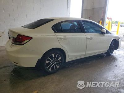 Trzecie zdjęcie samochodu z tyłu: 2015 HONDA CIVIC EX VIN:19XFB2F88FE024706 - miniatura