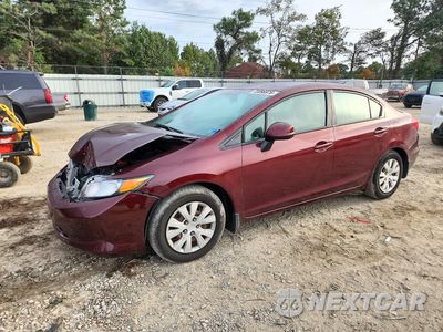2012 HONDA CIVIC LX 2HGFB2F58CH533864 - główne zdjęcie licytacji z USA - miniatura