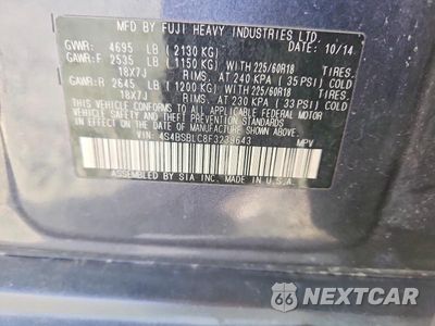 Zdjęcie 12 z 12 samochodu: 2015 SUBARU OUTBACK 2.5I LIMITED VIN:4S4BSBLC8F3239643 - miniatura