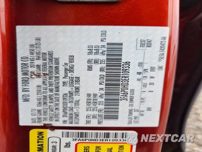 Zdjęcie 13 z 13 samochodu: 2014 FORD FUSION SE VIN:3FA6P0HD3ER109336 - miniatura