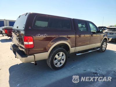 Trzecie zdjęcie samochodu z tyłu: 2008 FORD F150 SUPERCREW VIN:1FTPW14V48KE03035 - miniatura
