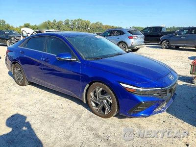 Czwarte zdjęcie samochodu z boku: 2024 HYUNDAI ELANTRA LIMITED VIN:KMHLP4DG0RU818501 - miniatura
