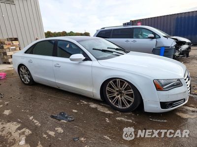 Czwarte zdjęcie samochodu z boku: 2013 AUDI A8 L QUATTRO VIN:WAUR2AFD7DN009169 - miniatura