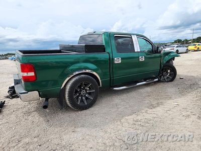 Trzecie zdjęcie samochodu z tyłu: 2004 FORD F150 SUPERCREW VIN:1FTRW12W04KB32294 - miniatura