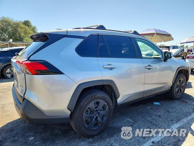 Trzecie zdjęcie samochodu z tyłu: 2021 TOYOTA RAV4 LE VIN:2T3K1RFV4MC117399 - miniatura