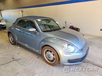 Czwarte zdjęcie samochodu z boku: 2016 VOLKSWAGEN BEETLE S/SE VIN:3VW507AT3GM814008 - miniatura