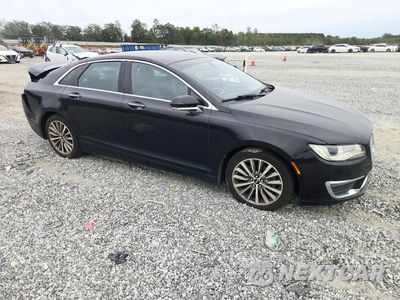 Czwarte zdjęcie samochodu z boku: 2017 LINCOLN MKZ SELECT VIN:3LN6L5C90HR606589 - miniatura