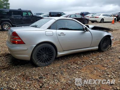 Trzecie zdjęcie samochodu z tyłu: 2002 MERCEDES-BENZ SLK 320 VIN:WDBKK65F52F259553 - miniatura