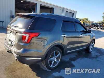 Trzecie zdjęcie samochodu z tyłu: 2019 FORD EXPLORER LIMITED VIN:1FM5K7F88KGB47694 - miniatura
