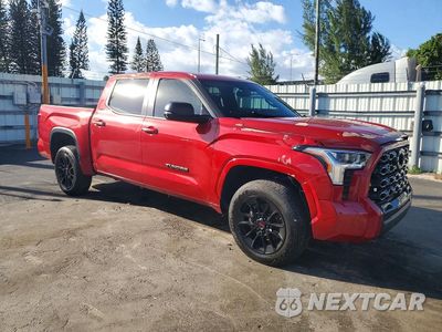 Czwarte zdjęcie samochodu z boku: 2025 TOYOTA TUNDRA SR5 VIN:5TFLA5DB1SX267872 - miniatura