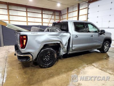 Trzecie zdjęcie samochodu z tyłu: 2025 GMC SIERRA K1500 SLT VIN:1GTUUDED0SZ317381 - miniatura