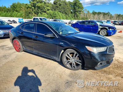 Czwarte zdjęcie samochodu z boku: 2019 ACURA TLX TECHNOLOGY VIN:19UUB1F68KA005569 - miniatura