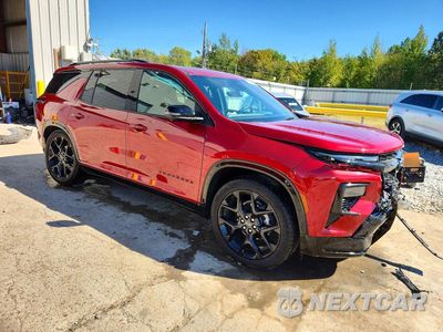 Czwarte zdjęcie samochodu z boku: 2024 CHEVROLET TRAVERSE RS VIN:1GNEVLKS0RJ209924 - miniatura