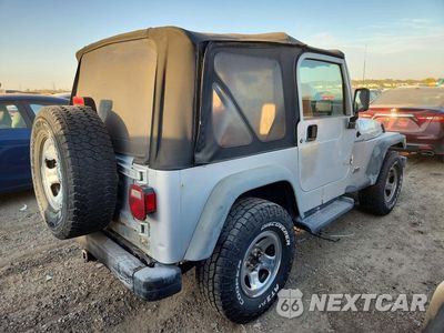 Trzecie zdjęcie samochodu z tyłu: 2002 JEEP WRANGLER / TJ X VIN:1J4FA39S72P742669 - miniatura