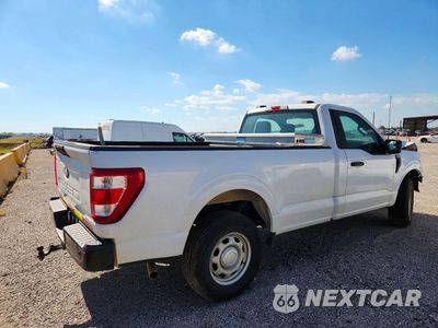 Trzecie zdjęcie samochodu z tyłu: 2022 FORD F150 VIN:1FTMF1EB9NKD10479 - miniatura