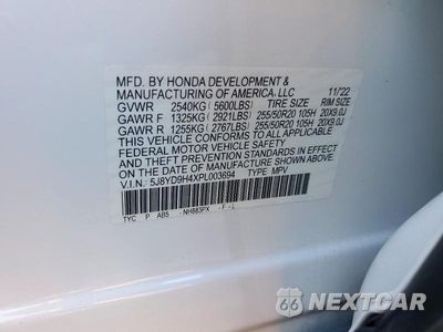 Zdjęcie 13 z 13 samochodu: 2023 ACURA MDX TECHNOLOGY VIN:5J8YD9H4XPL003694 - miniatura