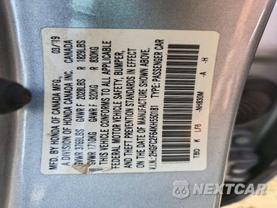 Zdjęcie 12 z 12 samochodu: 2019 HONDA CIVIC LX VIN:2HGFC2F64KH550181 - miniatura