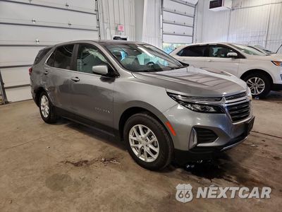 Czwarte zdjęcie samochodu z boku: 2024 CHEVROLET EQUINOX LT VIN:3GNAXUEG4RL206376 - miniatura
