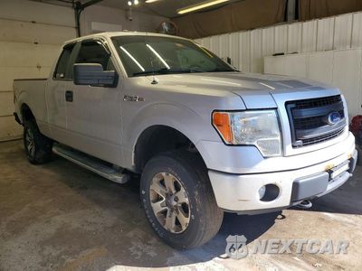 Czwarte zdjęcie samochodu z boku: 2013 FORD F150 SUPER CAB VIN:1FTFX1EF0DFC91501 - miniatura