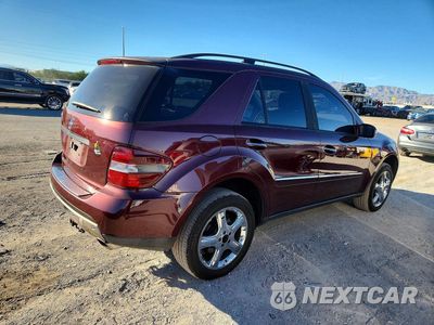 Trzecie zdjęcie samochodu z tyłu: 2006 MERCEDES-BENZ ML 500 VIN:4JGBB75EX6A060947 - miniatura